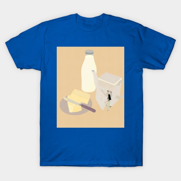 Breakfast T-Shirt by bluesbytuba